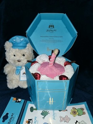 Jellycat Konvolut 2 Harrods Exclusives Cheryl Cake Bart Jr. Piloten Outfit Neu mit Etikett