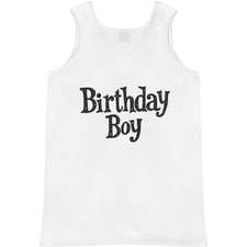'Birthday Boy' Adult Vest / Tank Top AV051103 