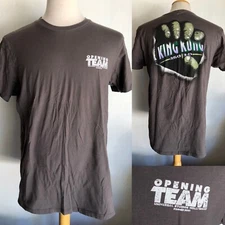 KING KONG 360-3D (2010) Opening Team Universal Studios Hollywood T-Shirt Large