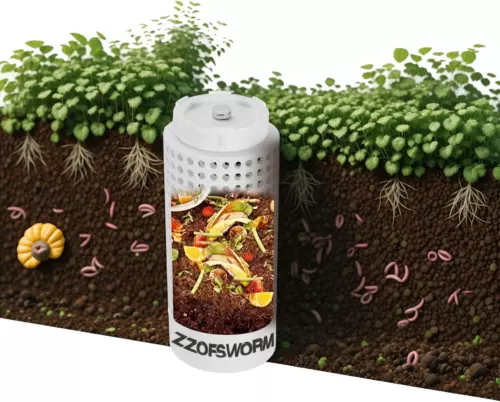 Inground Worm Farm Compost Bin Kit Recycling Kitchen Food Waste to Raised Garden