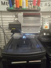 Melco XTS AMAYA Commercial 16 Needle Embroidery Machine - Used