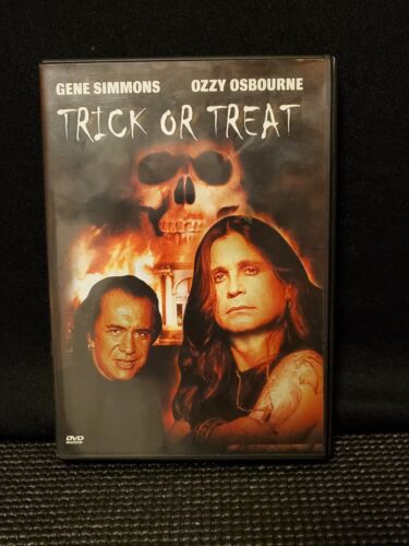 Trick or Treat (1986) DVD Cult Horror Gene Simmons Ozzy Osbourne rzadki  - Zdjęcie 1 z 3