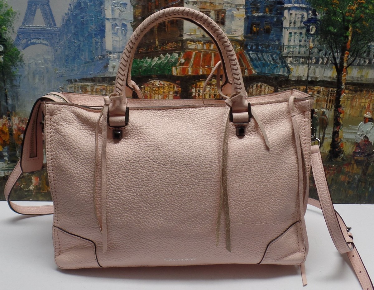 Rebecca Minkoff 'Regan' Leather Satchel in Pink - $325 | eBay