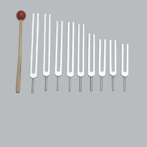 NEW 9 Pc Triple Number Set Universal Sound Tuning Forks -Sound healing therapy - Picture 1 of 6