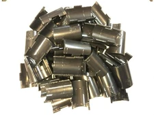 Wire Shelf Clips Shelving 1"  Plastic Split Sleeves for 6 shelves 48 Pcs