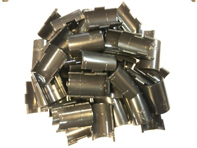 Wire Shelf Clips Shelving 1''  Plastic Split Sleeves for 6 shelves 48 Pcs