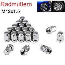 20 x Satz Radmuttern Kegelbund geschlossen M12x1,5 für Ford Escort Focus Mondeo