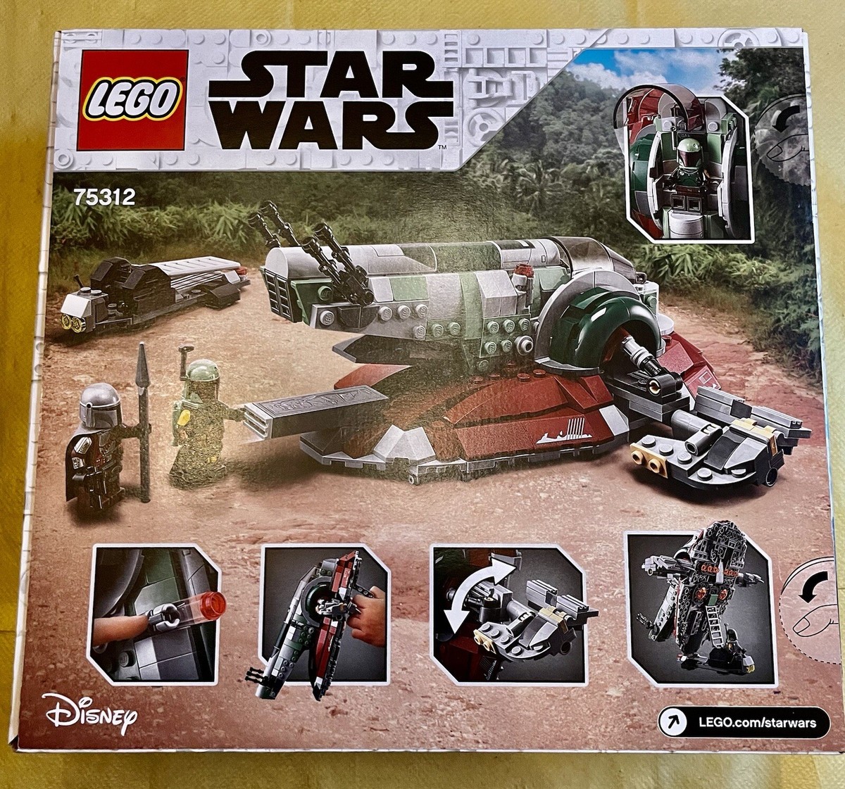 Lego Star Wars Boba Boba Fett's Starship Lego Set LEGO 75312