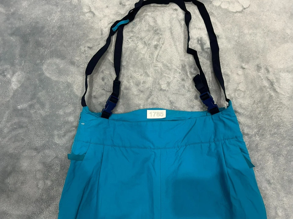 PANTALONES ESQUÍ MUJER PATAGONIA VINTAGE 14 AZUL SNOWBOARD MALLA FORRADOS GORPCORE Foto 2 de 4