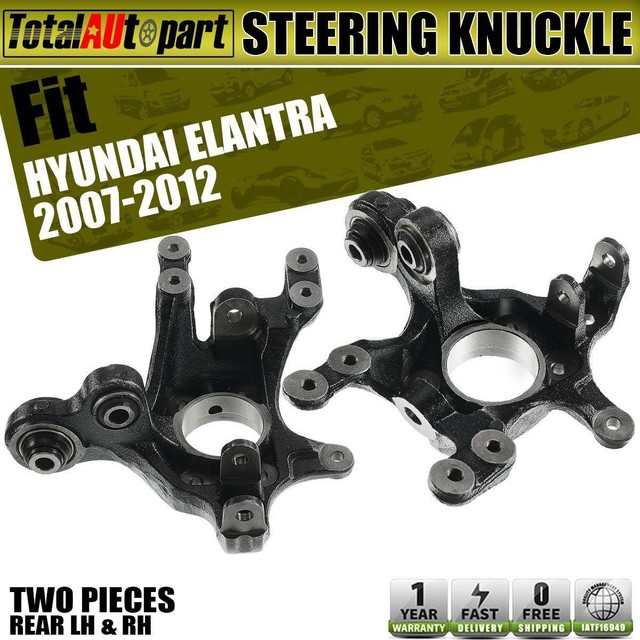 2x Steering Knuckles Rear Left & Right for Hyundai Elantra 0712 697