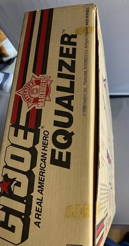 Vintage 1989 G.I. Joe Slaughter's Marauders Equalizer, Box Open, InsideUntouched - Picture 9 of 10