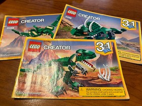 LEGO 31058 Creator Mighty Dinosaurs 100% COMPLETE, no box