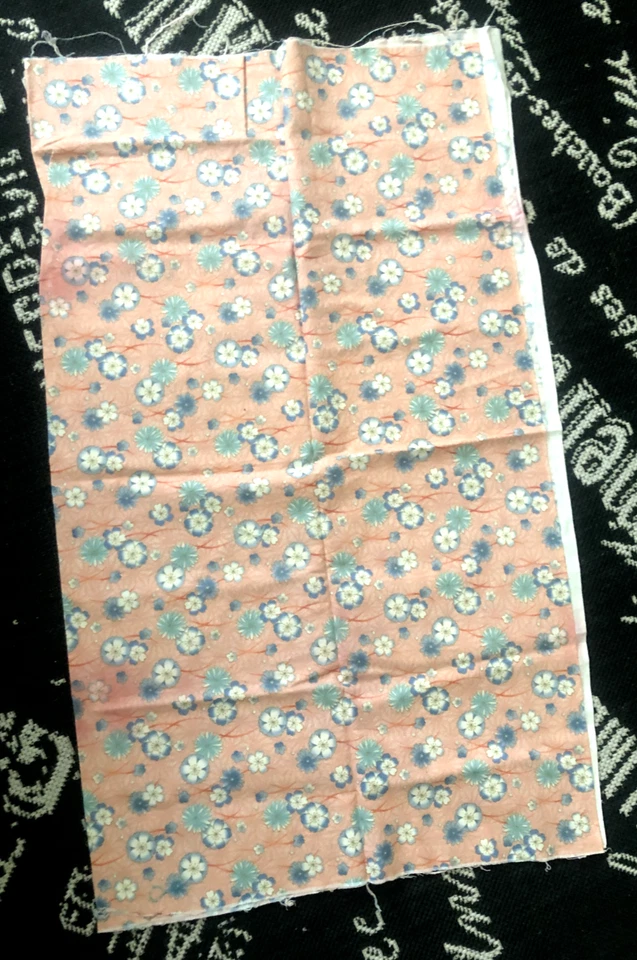 TELA DE COLECCIÓN 41WX34L KATHY HALL ANDOVER Pearl River Floral Rosa Azul Algodón 1 yarda Foto 3 de 4