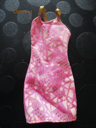 Tenue Pour Poupée Barbie (modèle 1370) - Vêtement D'occasion, Compatible Barbie Mattel