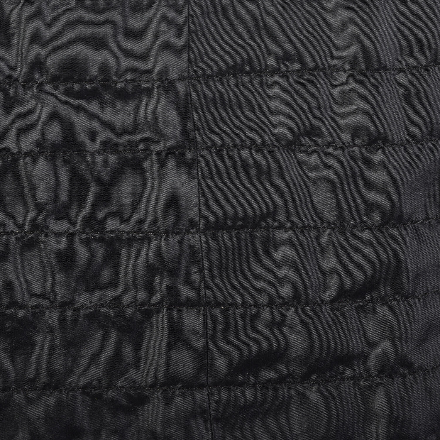S 1950s Black Skirt Underpinning Quilted Crinolin… - image 7