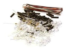 5mm LED Light Assorted Kit DIY LEDs Set for Scale Model INTC26330BLUE