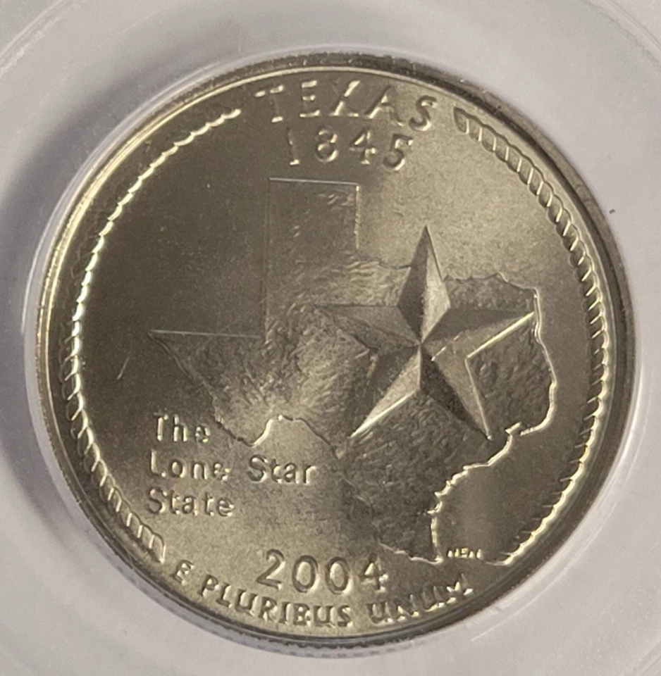 2004 D TEXAS STATE QUARTER PCGS MS68  - Image 3 of 3