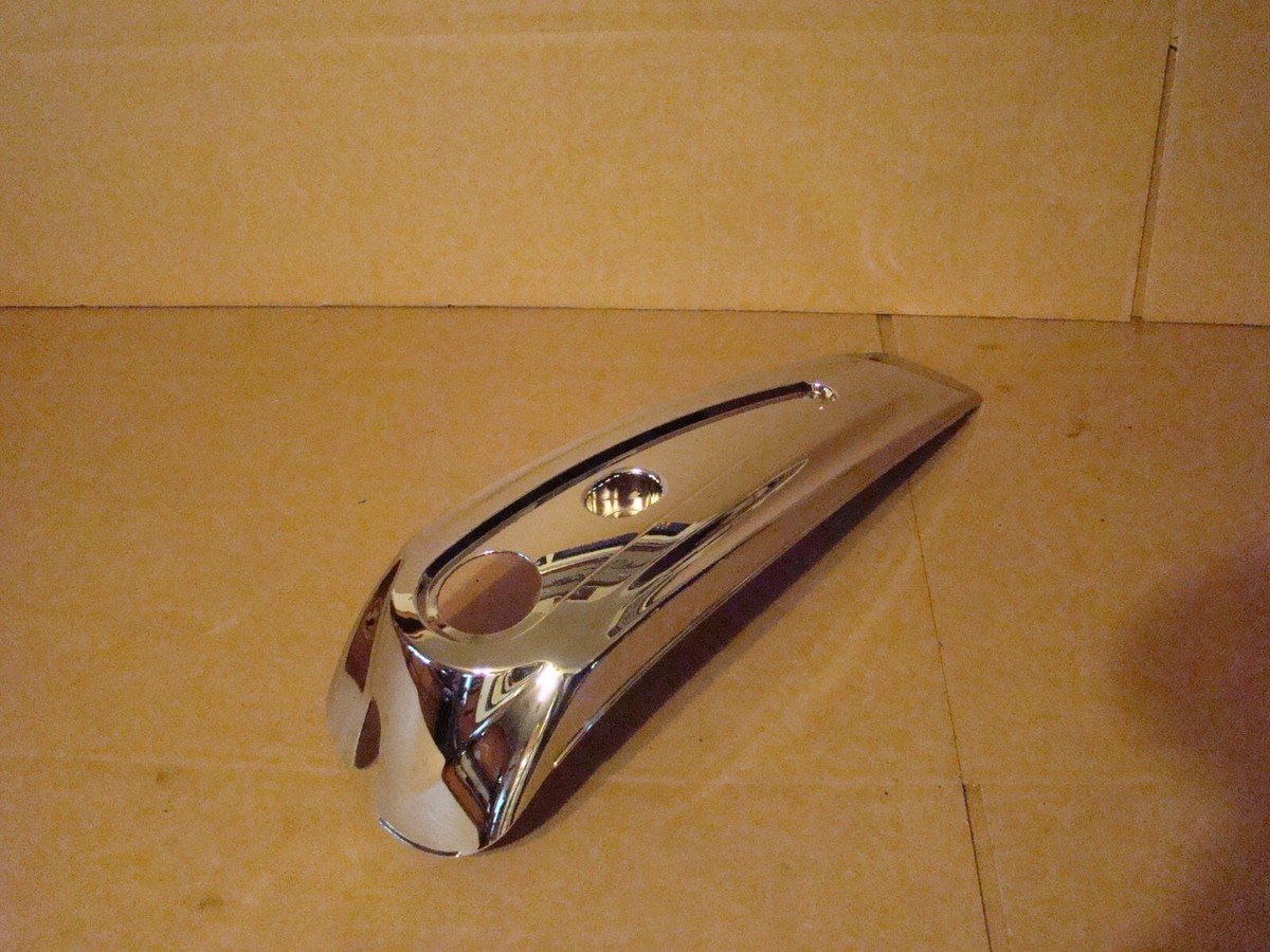 Harley Softail Deluxe Tank Console 2014 CVO Chrome OEM FLSTNSE