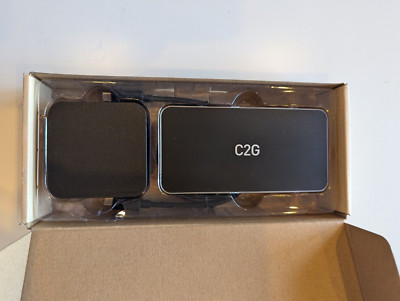 C2G USB-C 7-in-1 Dual Display MST Docking Station HDMI DisplayPort VGA