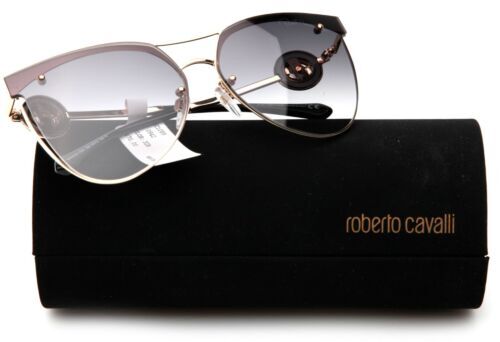 New Roberto Cavalli SRC014M 700G Black/Gold/Brown 57-17-140  display picture 2