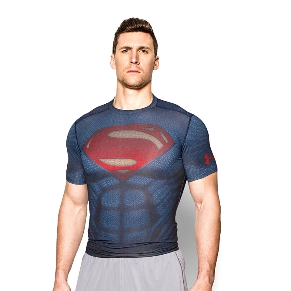 Under Armour Batman Vs Superman Alter Ego Compression Shirt XL BNWT NEW RARE - Image 4 of 4