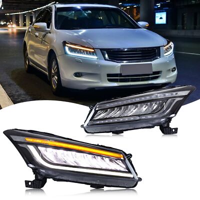 LED Touring Scheinwerfer für Honda Accord 8TH GEN Sequentielle Frontscheinwerfer