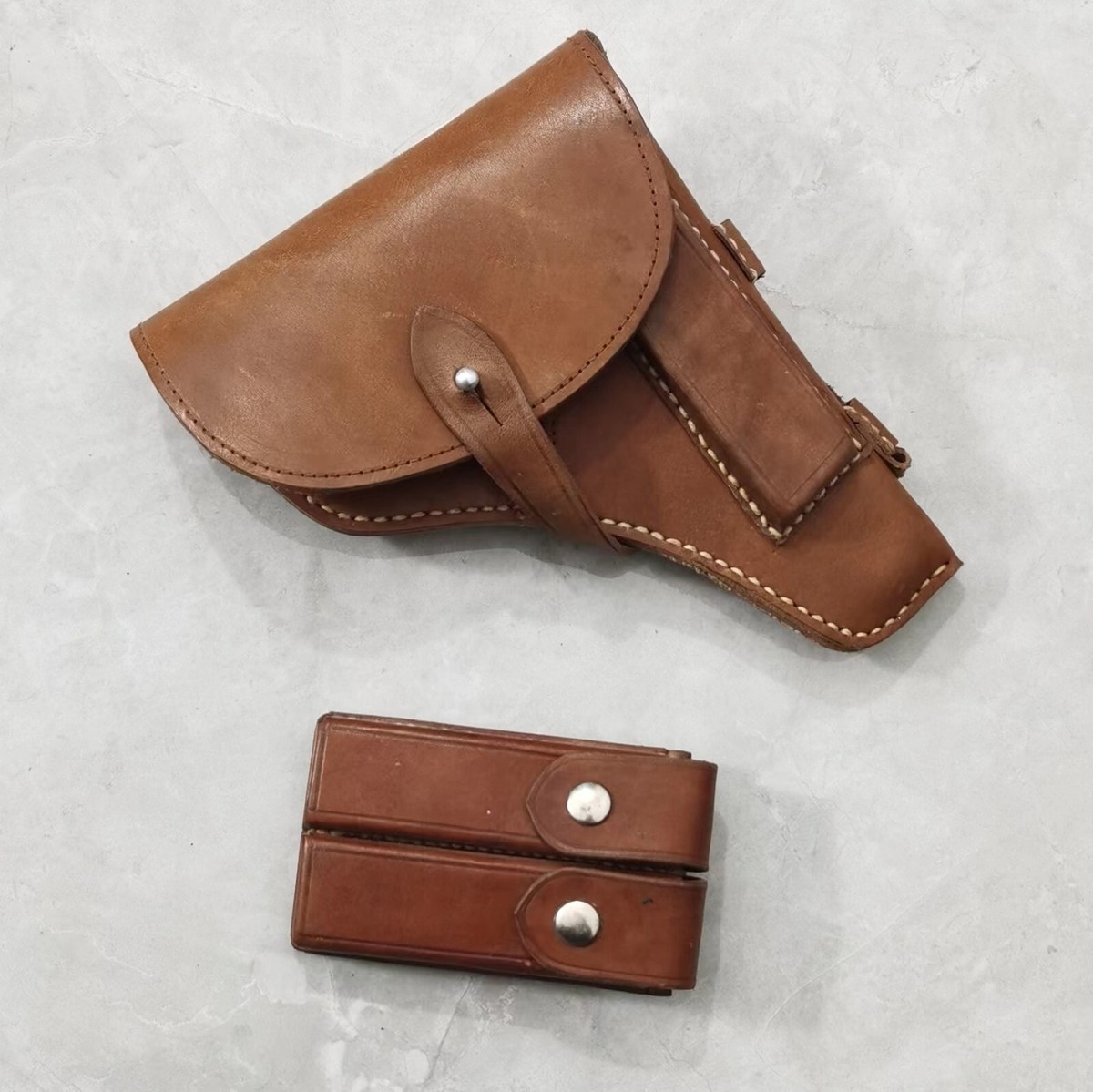 Surplus Chinese Vietnam War Military Type59 Makarov Leather Pouch