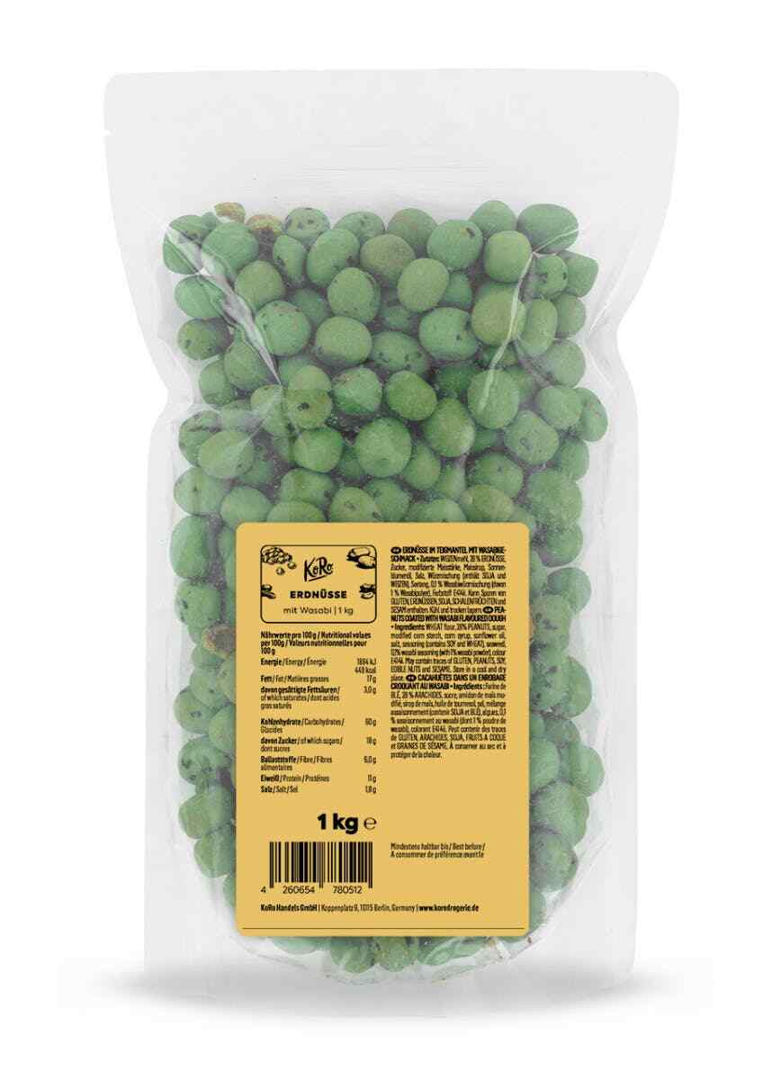 KoRo | Erdnüsse mit Wasabi 1 kg