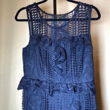 Romeo +Juliet Blue Lace Dress Size M