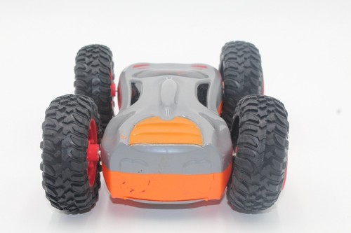 Monzoo Stunt Monster Car Double Sided Shark To Dino Car Gray & Orange No Remote - Picture 6 of 10