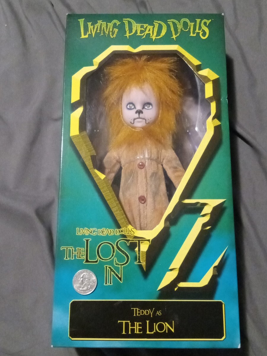 Living dead dolls lost in oz adorable Teddy The lion 12 inch mezco