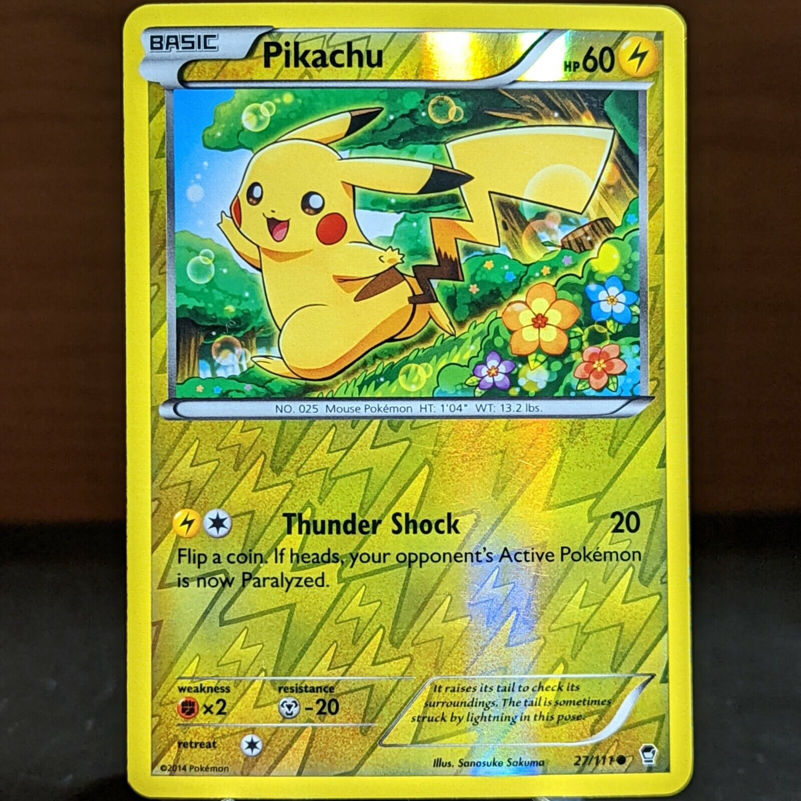 RAICHU 28/111 & PIKACHU 27/111- 2 EVOLUTION POKEMON CARDS- FURIOUS  FISTS-NM/M