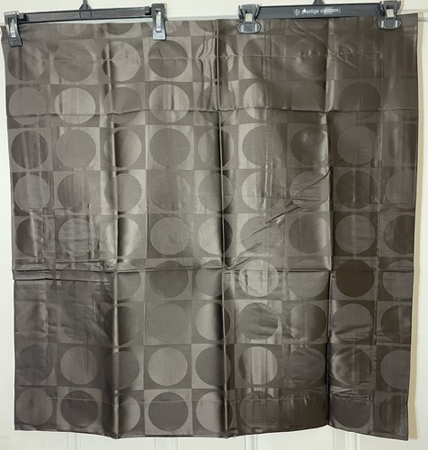 Signoria Firenze Italy Checkerboard Jacquard Euro Sham Espresso Egyptian Cotton - 第 5/7 張圖片