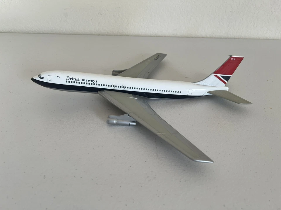 Corgi Vintage 1:200 Boeing 707 Diecast British Airways Metal  Aircraft Airplane - Image 2 of 4