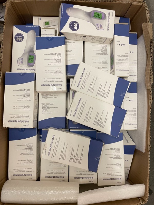 Infrared Thermometer Non-Contact Dikang HG03 for Medical or General use 50-Pack