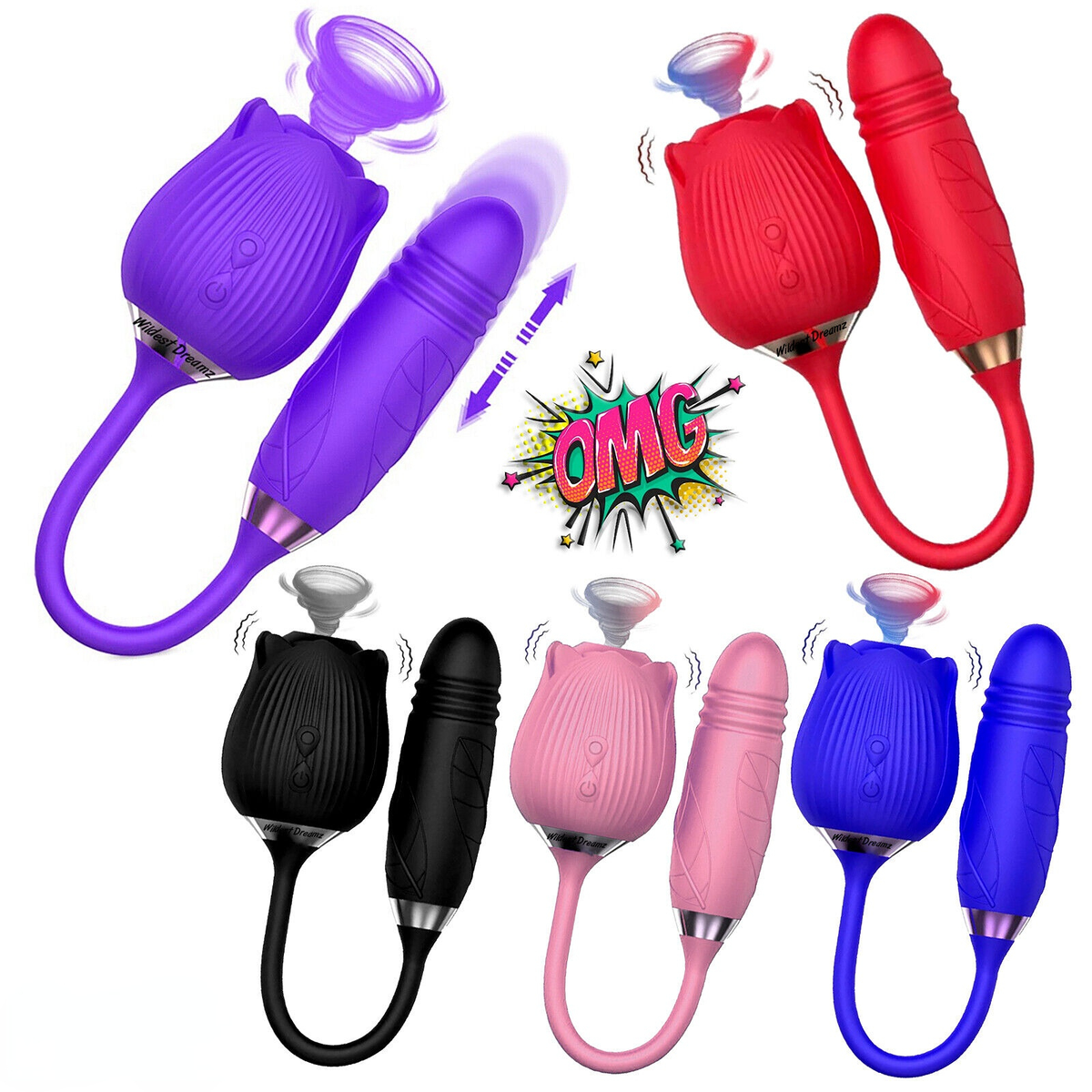 Vibrating Panties Wireless Wireless Rechargerable Underwear Suck 10 Mode |  eBay