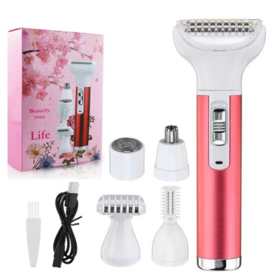 Elektrischer Rasierer Intimbereich Akku Damenrasierer Bikini Trimmer Epilierer..