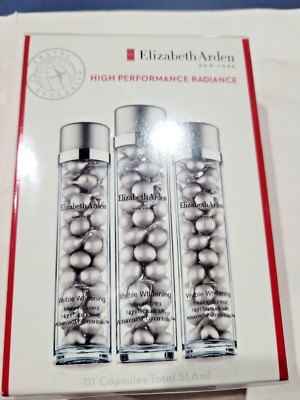 Elizabeth Arden Visible Whitening Melanin Control Night Capsules, 111 ct, Sealed