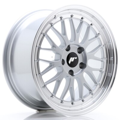 Eine Alufelge Japan Racing JR23 18'' x 8,5'' ET35 5 x 100 Silber Silver