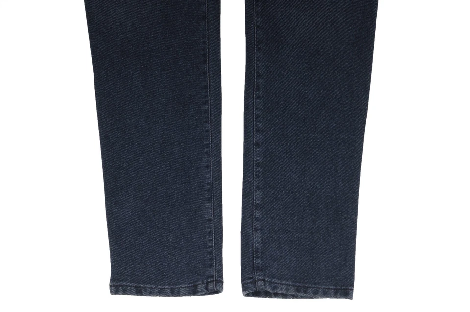 Pierre Balmain Biker Jeans Size 36x36 Dark Blue Indigo Skinny Denim Cotton Pants - Image 3 of 4