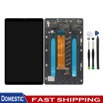 For Samsung Galaxy Tab A7 Lite SM-T225 T227U LCD Display Frame Screen Assembly