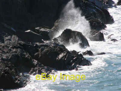 Foto 6x4 Wellen brechen direkt vor Fenella Strand Peel \/SC2484 um 2008