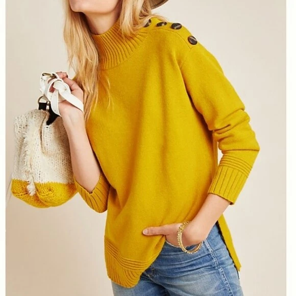 Gold store tunic sweater