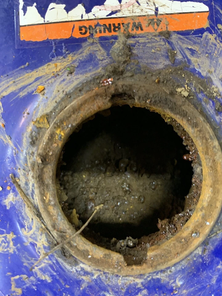 88 89 90 91 OEM acero Honda Fourtrax 300 tanque de gasolina combustible oxidado Foto 4 de 4