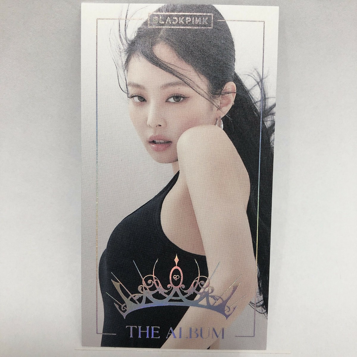 BLACKPINK Jennie Official THE ALBUM 1st Full Album Photocard