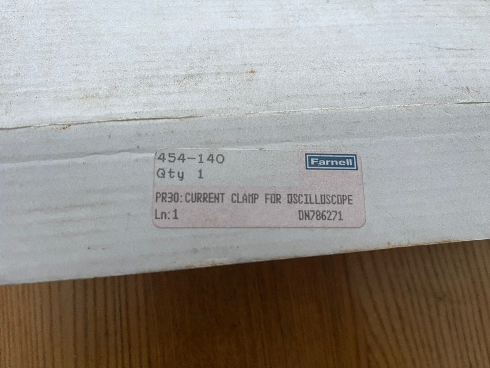 FARNELL PR30 oscilloscope probe Current Clamp NEW eBay