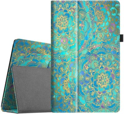 For Amazon Fire HD 10 9th Gen 2019 /7th Gen 2017 Folio Case Slim Fit Stand Cover