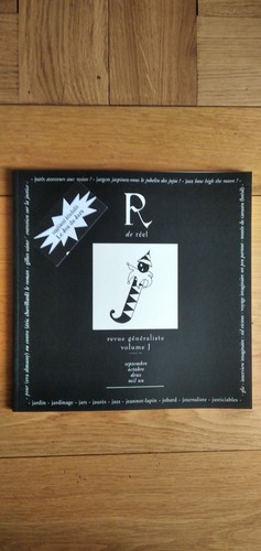 R DE REEL  volume J , septembre/octobre 2001 , revue généraliste et alphabétique - Imagen 1 de 2