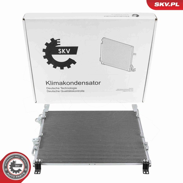 Esen SKV Kondensator Klimaanlage 86SKV326 Aluminium FüR Ssangyong Rexton 2 VAN-image
