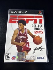 ESPN College Hoops 2K5 (PS2, 2004) Black Label Cib
